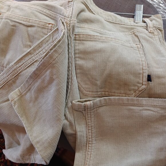 Vintage Abercrombie & Fitch Bootcut Flare Corduroy Button Jeans 90s Y2K - Picture 6 of 7